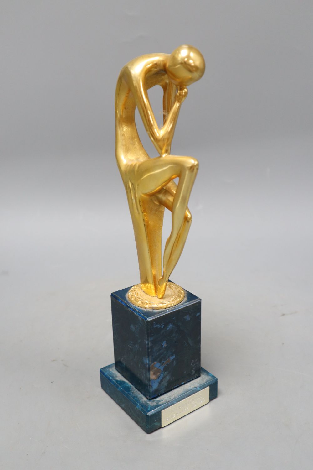 An International Socrates Award, height 29cm